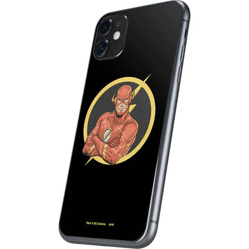 DC Comics The Flash Folded Arms Pose iPhone 11 Skin